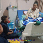 Jaro Midun Menyalakan Harapan  dengan Semangat Sukabumi Mubarokah Kepada Pasien di RSUD Palabuhanratu