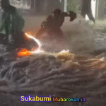 Hujan Deras Picu Banjir dan Longsor di Cisolok Sukabumi