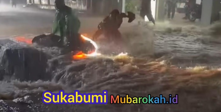 Hujan Deras Picu Banjir dan Longsor di Cisolok Sukabumi