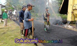 Peningkatan Aksesibilitas: Pengaspalan Jalan Simpangkaret-Pasir Malang di Desa Wanasari Sukabumi