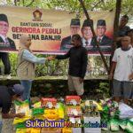 Kader Gerindra Gotong Royong Bantu Warga Terdampak Banjir di Medan