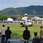 Presiden Prabowo Tinjau Pengungsi di GOR Pandan, Disambut Danlanal Sibolga dan Forkopimda