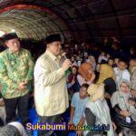 Tinjau Pengungsian, Prabowo Tegaskan Komitmen Pemulihan Aceh