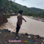 Kapolsek Simpenan Tinjau Kampung Sawah Tengah, Prihatin Lihat Permukiman Lenyap