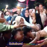 Remaja hingga Orang Tua Tapsel Meriahkan Malam Tahun Baru Bareng Prabowo