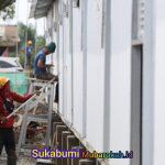 Cepat Tanggap, 600 Rumah Sementara Rampung dalam 8 Hari