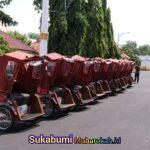 Prabowo Salurkan 100 Becak Listrik untuk Penarik Lansia di Tuban