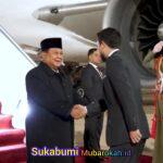 Prabowo Subianto Disambut Jet Tempur dan Putra Mahkota Yordania