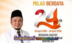 Erpa Aris Purnama Sampaikan Ucapan Milad ke-24 PKS Terus bersama Rakyat dalam Menguatkan Ketahanan Indonesia