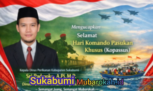 Sri Padmoko Semangat Kopassus Jadi Teladan ASN Perikanan Sukabumi