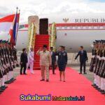 Prabowo Tiba di Filipina untuk Hadiri KTT ASEAN, Disambut Tarian dan Pasukan Jajar Kehormatan