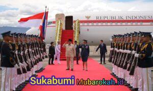 Prabowo Tiba di Filipina untuk Hadiri KTT ASEAN, Disambut Tarian dan Pasukan Jajar Kehormatan