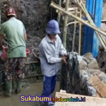 Dinas PU Sukabumi Rekonstruksi DI Cipamatutan Infrastruktur Pertanian Maju, Unggul, Berbudaya, dan Berkah