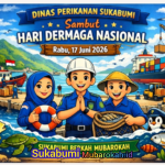 Dinas Perikanan Sukabumi Sambut Hari Dermaga Nasional, Rabu 17 Juni 2026, Sukabumi Berkah Mubarokah