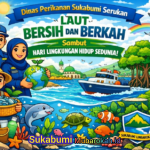 Dinas Perikanan Sukabumi Serukan Laut Bersih dan Berkah, sambut Hari Lingkungan Hidup Sedunia