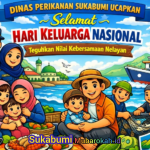 Dinas Perikanan Sukabumi Ucapkan Selamat Hari Keluarga Nasional, Teguhkan Nilai Kebersamaan Nelayan