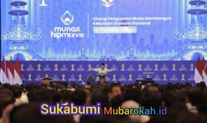 Tak Ada Pertumbuhan Ekonomi Tanpa Nasionalisme, Kata Prabowo di Munas HIPMI