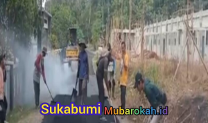 Dinas PU Sukabumi Rehabilitasi Jalan Simpang–Pasidikan, Cibitung Bergerak dengan Semangat Sukabumi Mubarokah