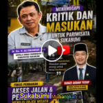 Dispar Sukabumi Kritik Jadi Energi untuk Berbenah