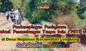 Satpol PP Sukabumi Dampingi ESDM Jabar Tutup Tambang Ilegal