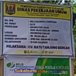 Sukabumi Mubarokah, Perbaikan Jalan Menuju Wisata Geyser Cisolok Oleh Dinas PU Sukabumi