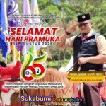 Kadis Sendi Semangat Pramuka Dan Sukabumi Mubarokah Inspirasi Wujudkan Indonesia Emas 2045