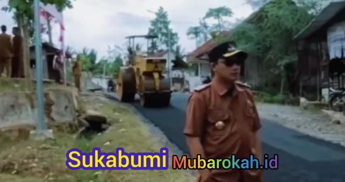 Rekonstruksi Jalan Kabupaten di Desa Cimahpar