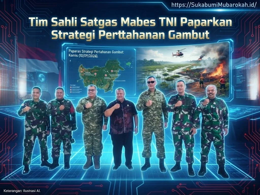 Tim Sahli Satgas Mabes TNI Paparkan Strategi Pertahanan Gambut