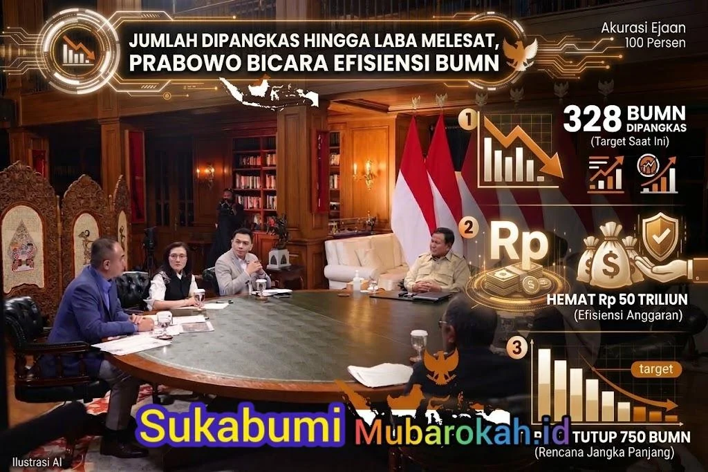 Jumlah Dipangkas hingga Laba Melesat, Prabowo Bicara Efisiensi BUMN