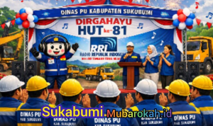 Dinas PU Sukabumi Sambut HUT TNI ke-81 Perkuat Kolaborasi Infrastruktur Dinas PU Sukabumi Sambut HUT TNI ke-81 Perkuat Kolaborasi Infrastruktur