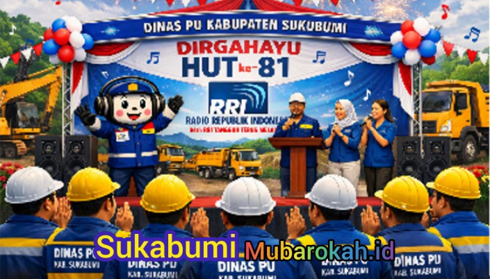 Dinas PU Sukabumi Sambut HUT TNI ke-81 Perkuat Kolaborasi Infrastruktur